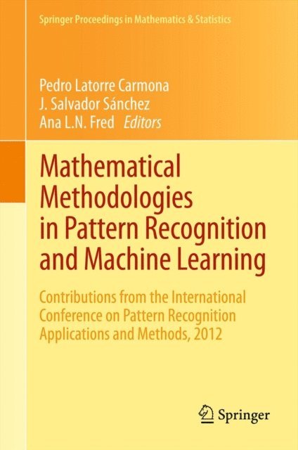 Ana L.N. Fred, J. Salvador Sanchez, Pedro Latorre Carmona - Mathematical Methodologies in Pattern Recognition and Machine Learning, E-bok