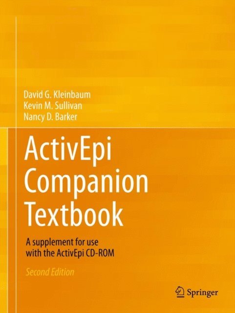 Nancy D. Barker, Kevin M. Sullivan, David G. Kleinbaum - ActivEpi Companion Textbook, E-bok