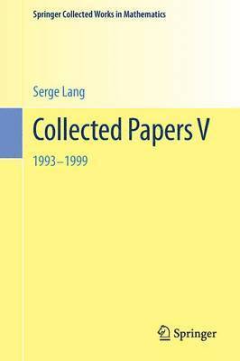 Collected Papers V av Serge Lang