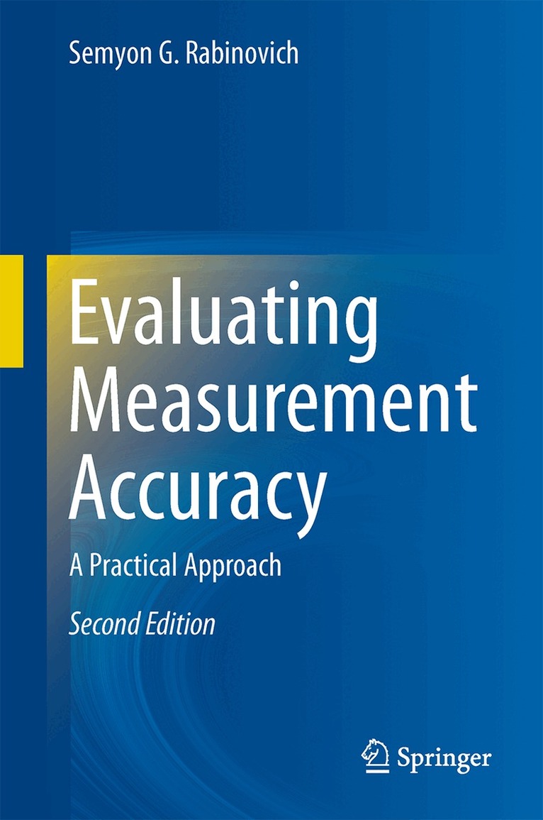 Semyon G Rabinovich - Evaluating Measurement Accuracy, Inbunden