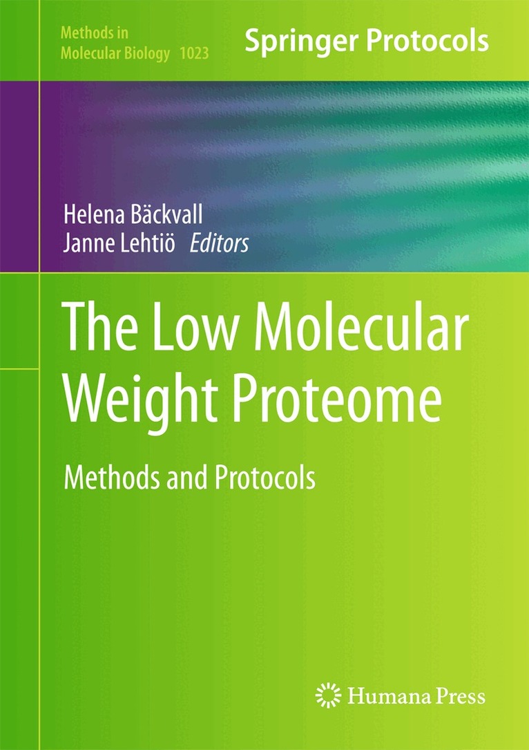 Helena Bäckvall, Janne Lehtiö - Low Molecular Weight Proteome, Inbunden
