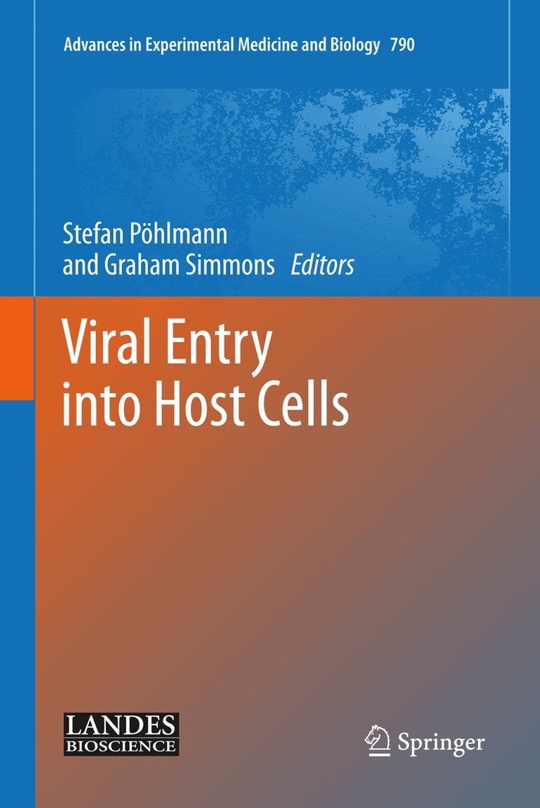 Stefan Pöhlmann, Graham Simmons - Viral Entry into Host Cells, Inbunden