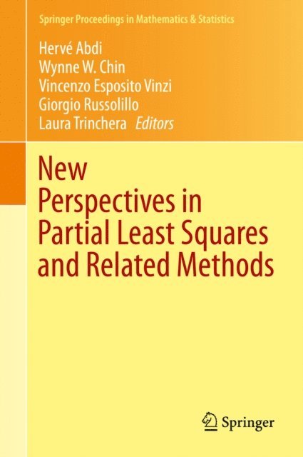 Laura Trinchera, Giorgio Russolillo, Vincenzo Esposito Vinzi, Wynne W. Chin, Herve Abdi - New Perspectives in Partial Least Squares and Related Methods, E-bok
