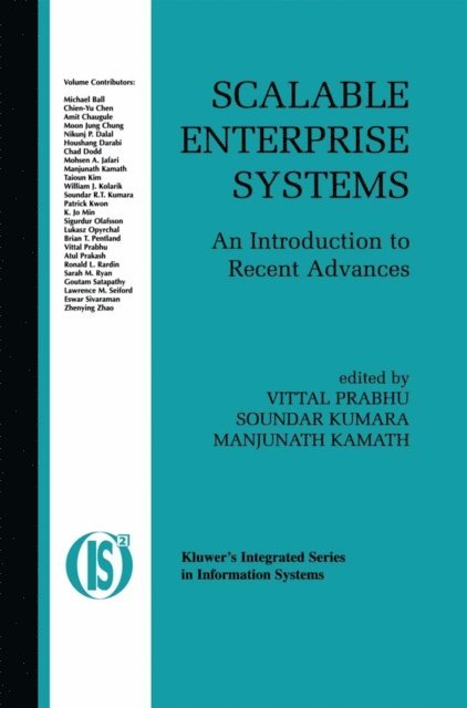 Manjunath Kamath, Soundar Kumara, Vittal Prabhu - Scalable Enterprise Systems, E-bok