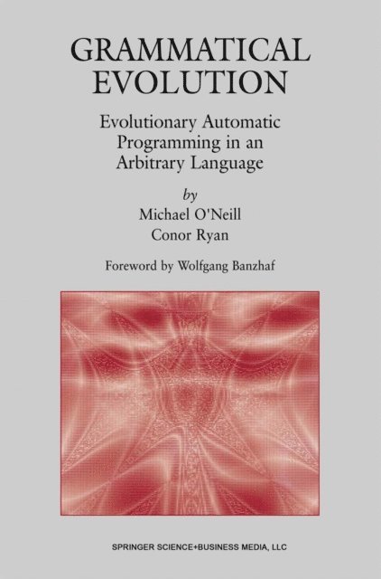 Conor Ryan, Michael O'Neill - Grammatical Evolution, E-bok