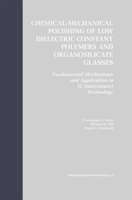 Ronald J. Gutmann, William N. Gill, Christopher Lyle Borst - Chemical-Mechanical Polishing of Low Dielectric Constant Polymers and Organosilicate Glasses, E-bok