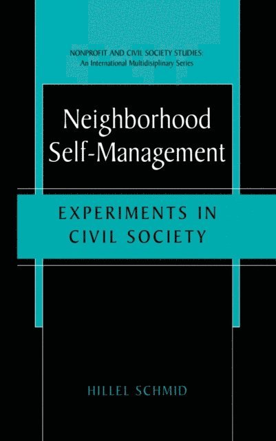 Hillel Schmid - Neighborhood Self-Management, E-bok