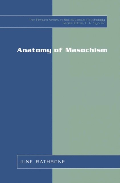 June Rathbone - Anatomy of Masochism, E-bok