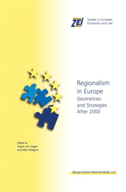 Mika Widgren, Jurgen von Hagen - Regionalism in Europe, E-bok