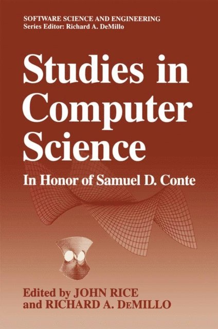 Richard A. DeMillo, John R. Rice - Studies in Computer Science, E-bok