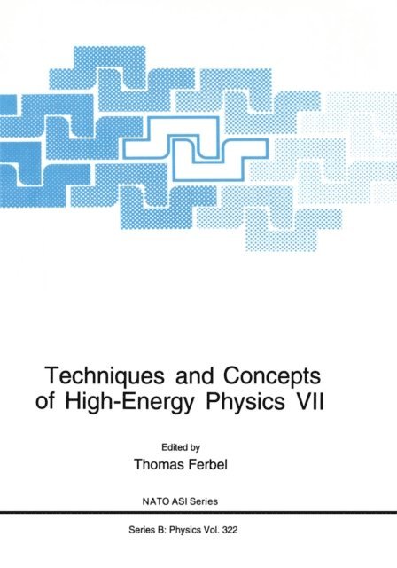 Thomas Ferbel - Techniques and Concepts of High-Energy Physics VII, E-bok