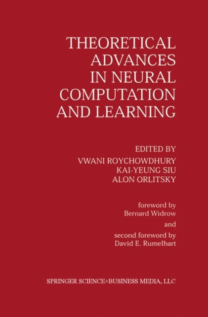 Alon Orlitsky, Kai-Yeung Siu, Vwani Roychowdhury - Theoretical Advances in Neural Computation and Learning, E-bok