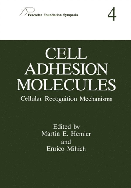 Enrico Mihich, Martin E. Hemler - Cell Adhesion Molecules, E-bok