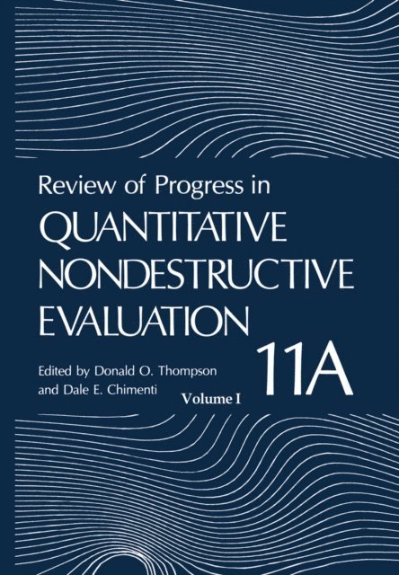 Dale E. Chimenti, Donald O. Thompson - Review of Progress in Quantitative Nondestructive Evaluation, E-bok