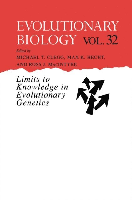 Ross J. MacIntyre, Max K. Hecht, Michael T. Clegg - Evolutionary Biology, E-bok