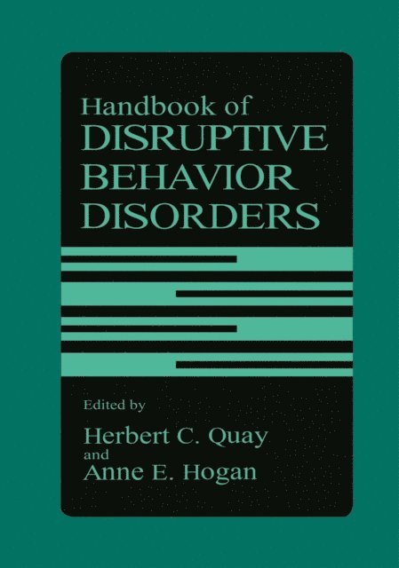 Anne E. Hogan, Herbert C. Quay - Handbook of Disruptive Behavior Disorders, E-bok. Tillgänglighet: Lägg i varukorg