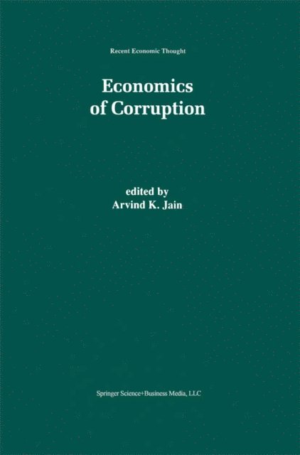 Arvind K. Jain - Economics of Corruption, E-bok