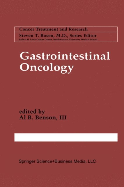 A. B. Benson - Gastrointestinal Oncology, E-bok. Tillgänglighet: Lägg i varukorg