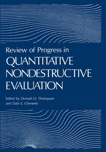 Dale E. Chimenti, Donald O. Thompson - Review of Progress in Quantitative Nondestructive Evaluation, E-bok