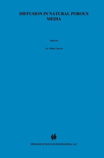 Peter Grathwohl - Diffusion in Natural Porous Media, E-bok