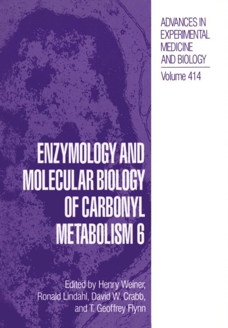 T. Geoffrey Flynn, David W. Crabb, Ronald Lindahl, Henry Weiner - Enzymology and Molecular Biology of Carbonyl Metabolism 6, E-bok