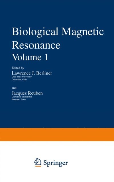 Lawrence Berliner - Biological Magnetic Resonance, E-bok