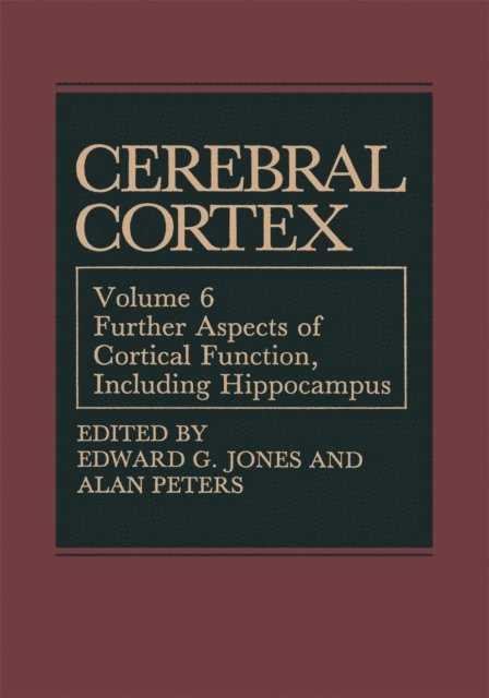 Alan Peters, Edward G. Jones - Cerebral Cortex, E-bok