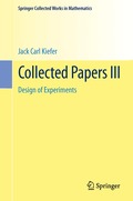 Collected Papers III