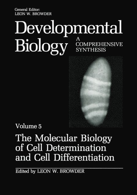 Leon W. Browder - Molecular Biology of Cell Determination and Cell Differentiation, E-bok