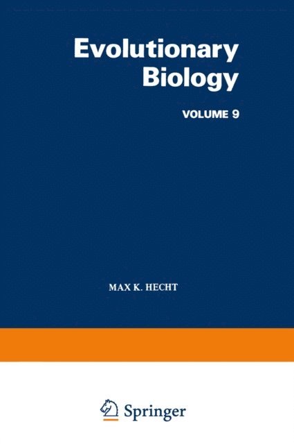Max Hecht - Evolutionary Biology, E-bok