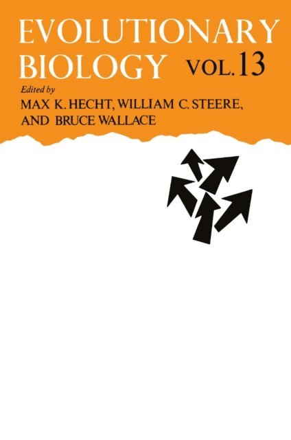 Max K. Hecht - Evolutionary Biology, E-bok