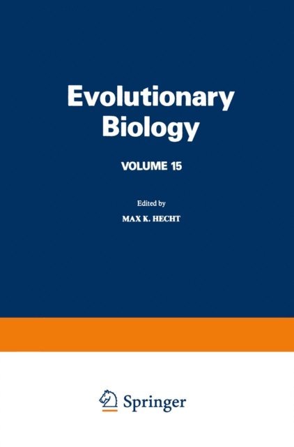 Ghillean T. Prance, Bruce Wallace, Max K. Hecht - Evolutionary Biology, E-bok