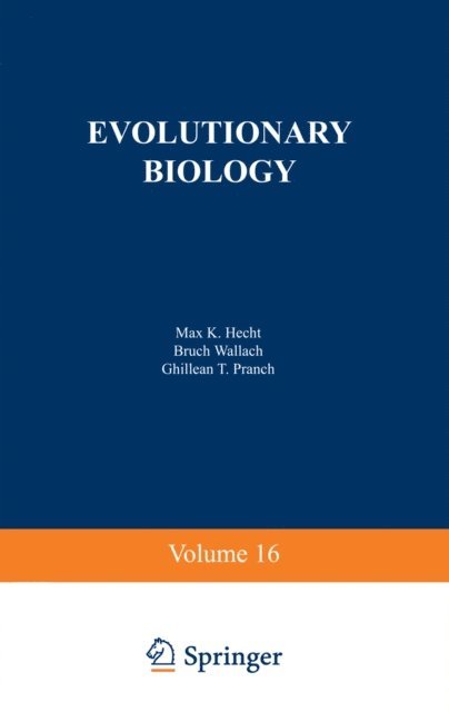 Max Hecht - Evolutionary Biology, E-bok