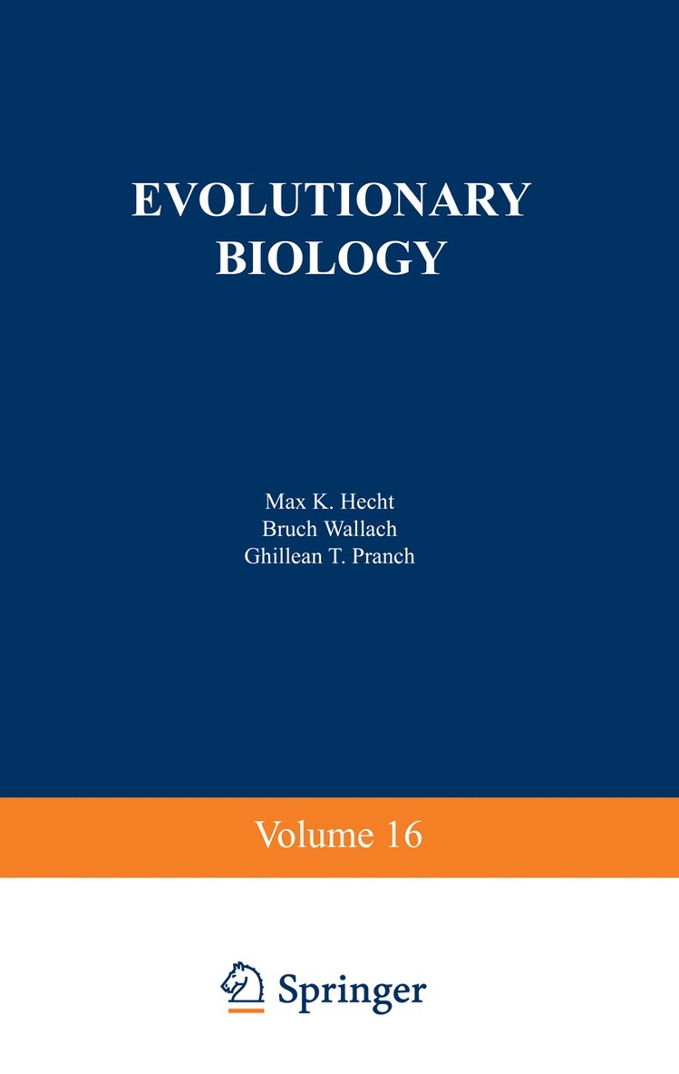 Max Hecht - Evolutionary Biology, Häftad