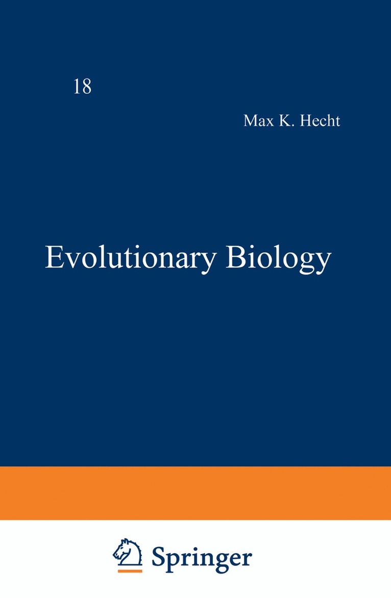 Max Hecht - Evolutionary Biology, Häftad