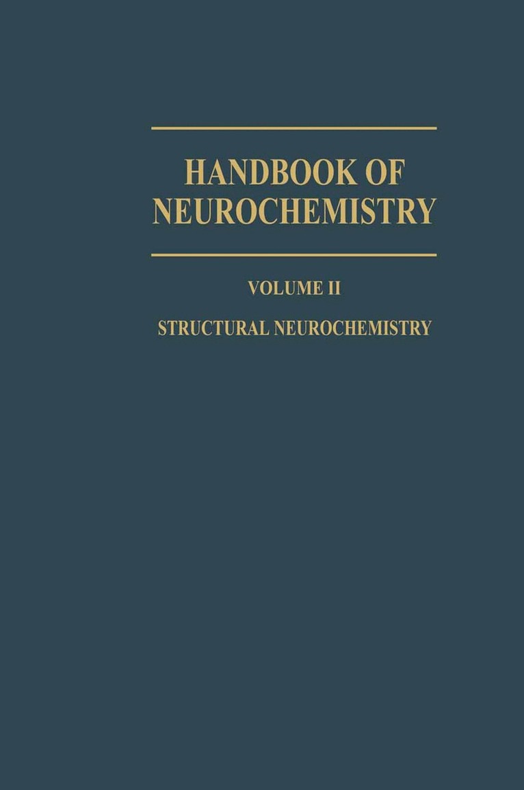Abel Lajtha - Structural Neurochemistry, Häftad