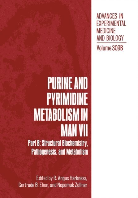 N. Zollner, T.B. Elion, R. Angus Harkness - Purine and Pyrimidine Metabolism in Man VII, E-bok