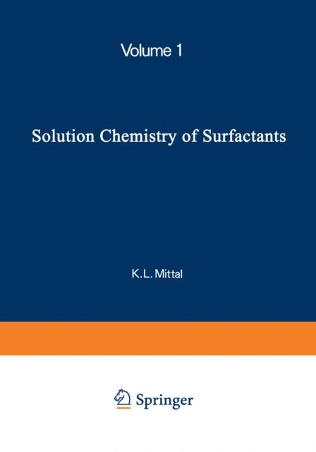 Solution Chemistry of Surfactants