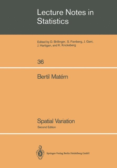 B. Matern - Spatial Variation, E-bok