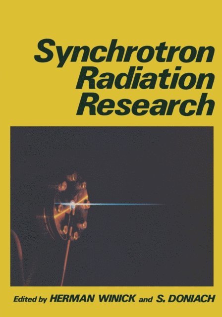 S. Doniach, Herman Winick - Synchrotron Radiation Research, E-bok