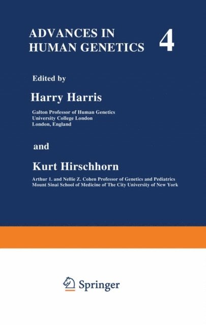 Harry Harris - Advances in Human Genetics, E-bok