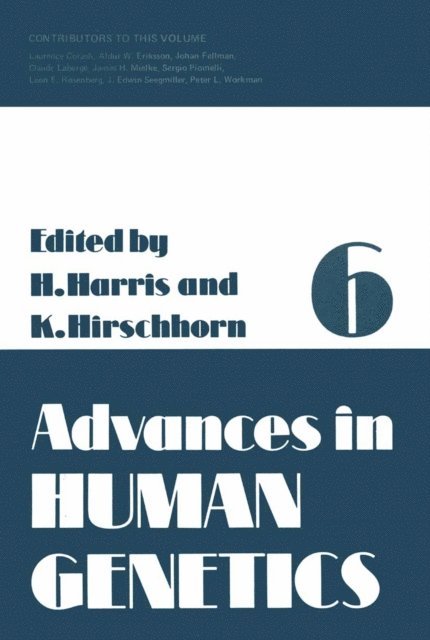 Harry Harris - Advances in Human Genetics 6, E-bok