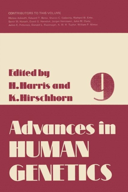 Harry Harris - Advances in Human Genetics, E-bok