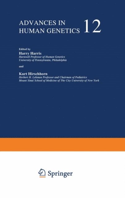 Kurt Hirschhorn, Harry Harris - Advances in Human Genetics, E-bok