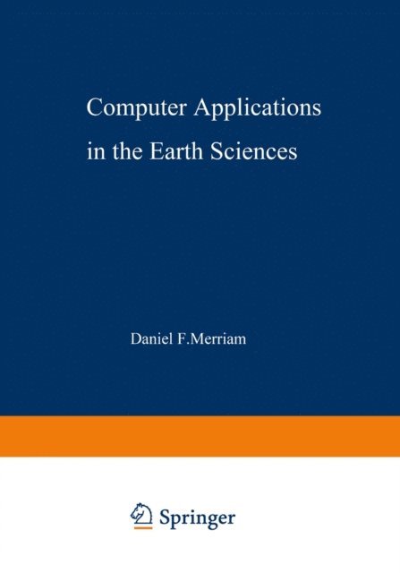 Daniel Merriam - Computer Applications in the Earth Sciences, E-bok