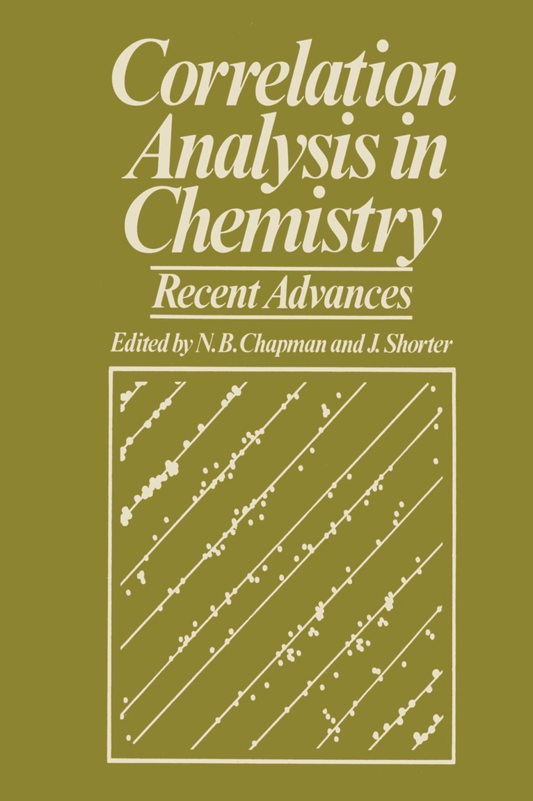 N. Chapman - Correlation Analysis in Chemistry, Häftad