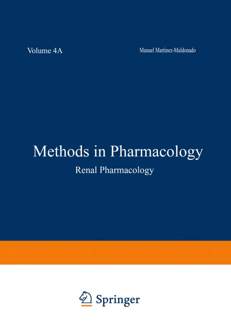 Manuel Martinez-Maldonado - Methods in Pharmacology, Häftad. Tillgänglighet: Lägg i varukorg