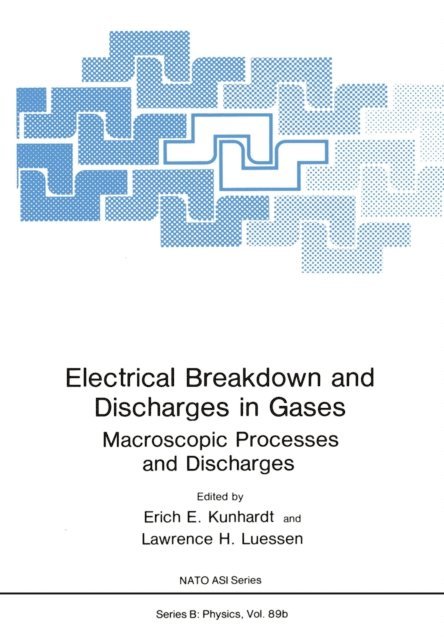 Erich E. Kunhardt - Electrical Breakdown and Discharges in Gases, E-bok