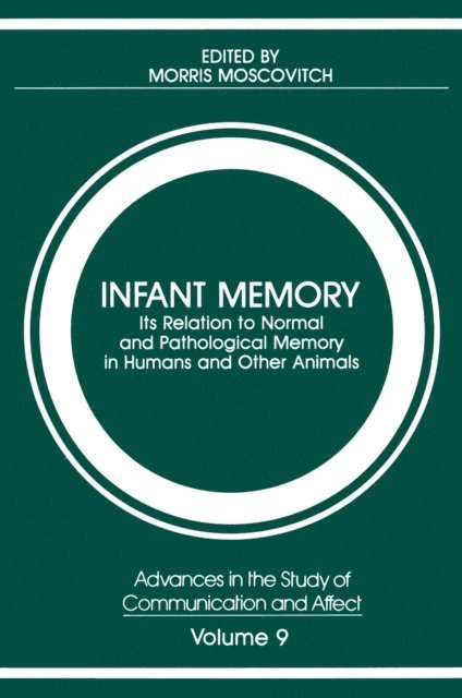 Morris Moscovitch - Infant Memory, E-bok