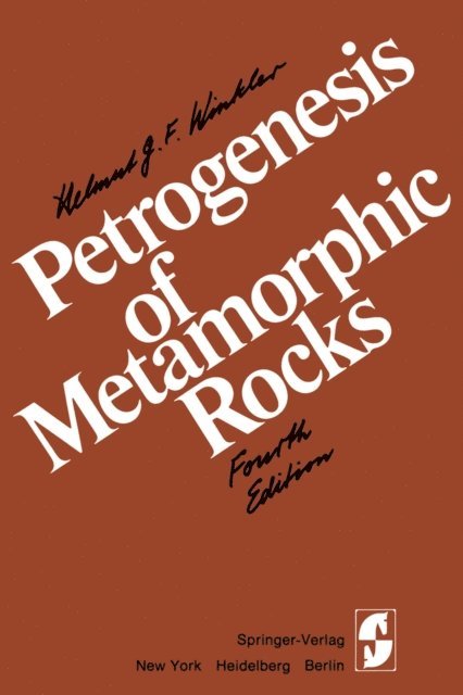 WINKLER - Petrogenesis of Metamorphic Rocks, E-bok